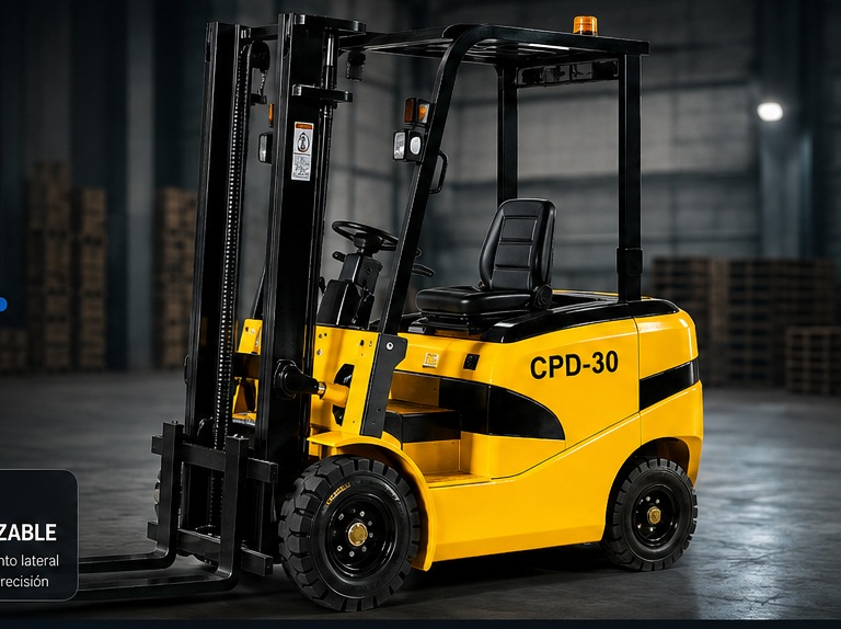 Autoelevador eléctrico ARZT CPD-30 amarillo